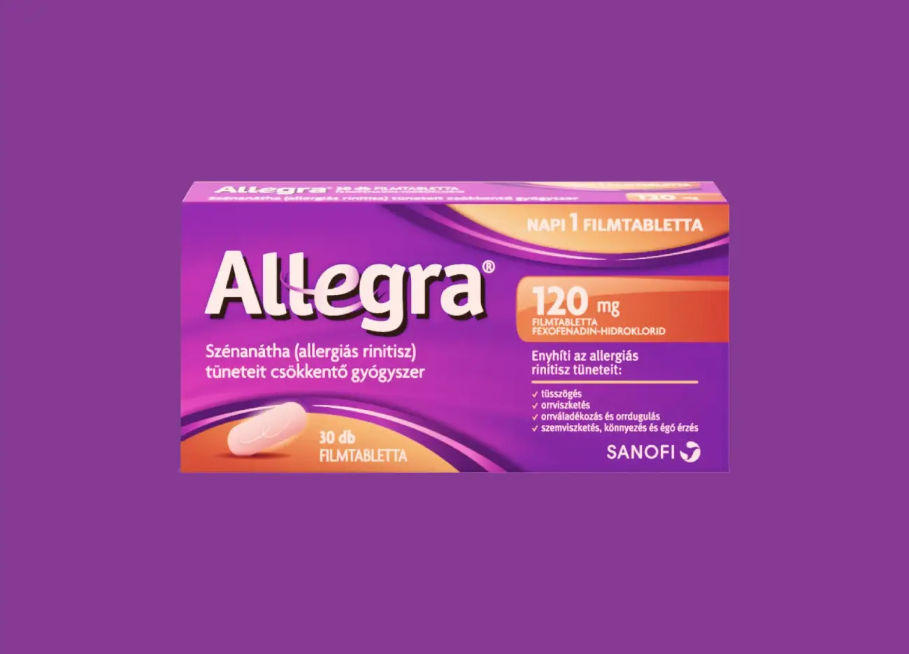Allegra® 120 mg filmtabletta